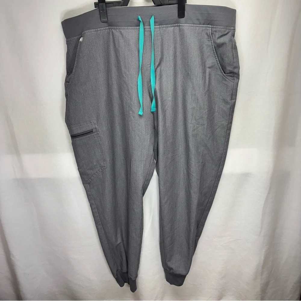 FIGS Gray‎ Scrub Pants Size 2XL Medical Technical Collection